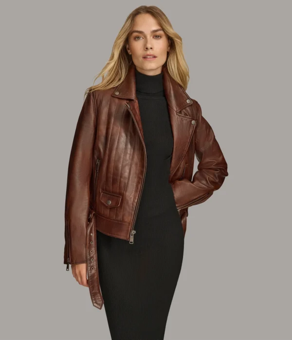 Bria Rail Quilted Moto