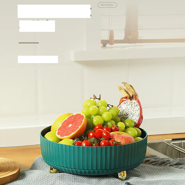 360 Degrees Green Rotating Storage Rack Makeup Organizer Kitchen Organizer